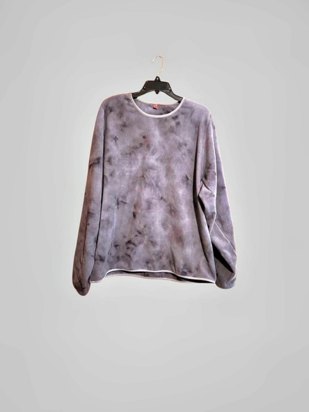 lululemon athletica Lab Fleece Crew Pullover Diamond Dye Graphite Gray